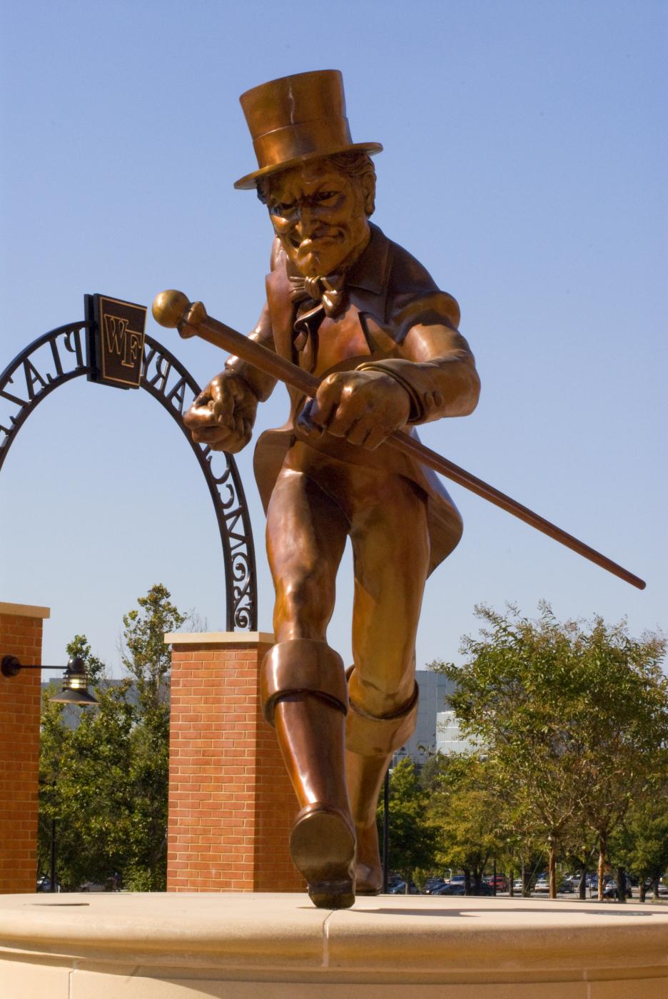 Wake Forest to Unveil Demon Deacon Statue Wake Forest University Wake Forest to Unveil Demon Deacon Statue Wake Forest University