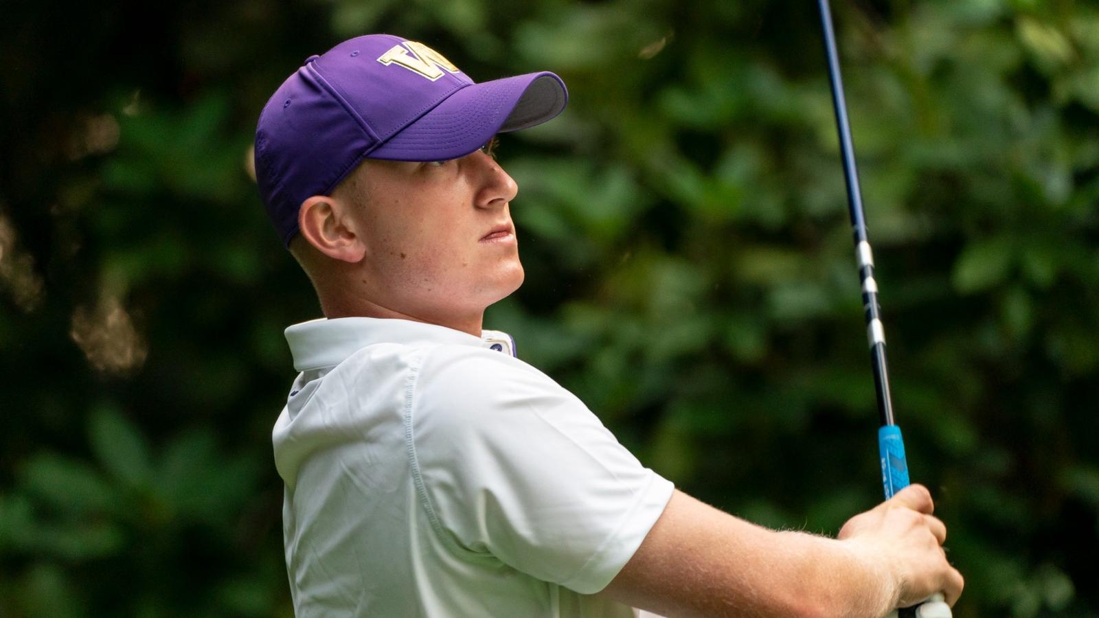 Jacob Goode Husky Men’s Golf In Ninth After Opening Round Of Western Collegiate ...