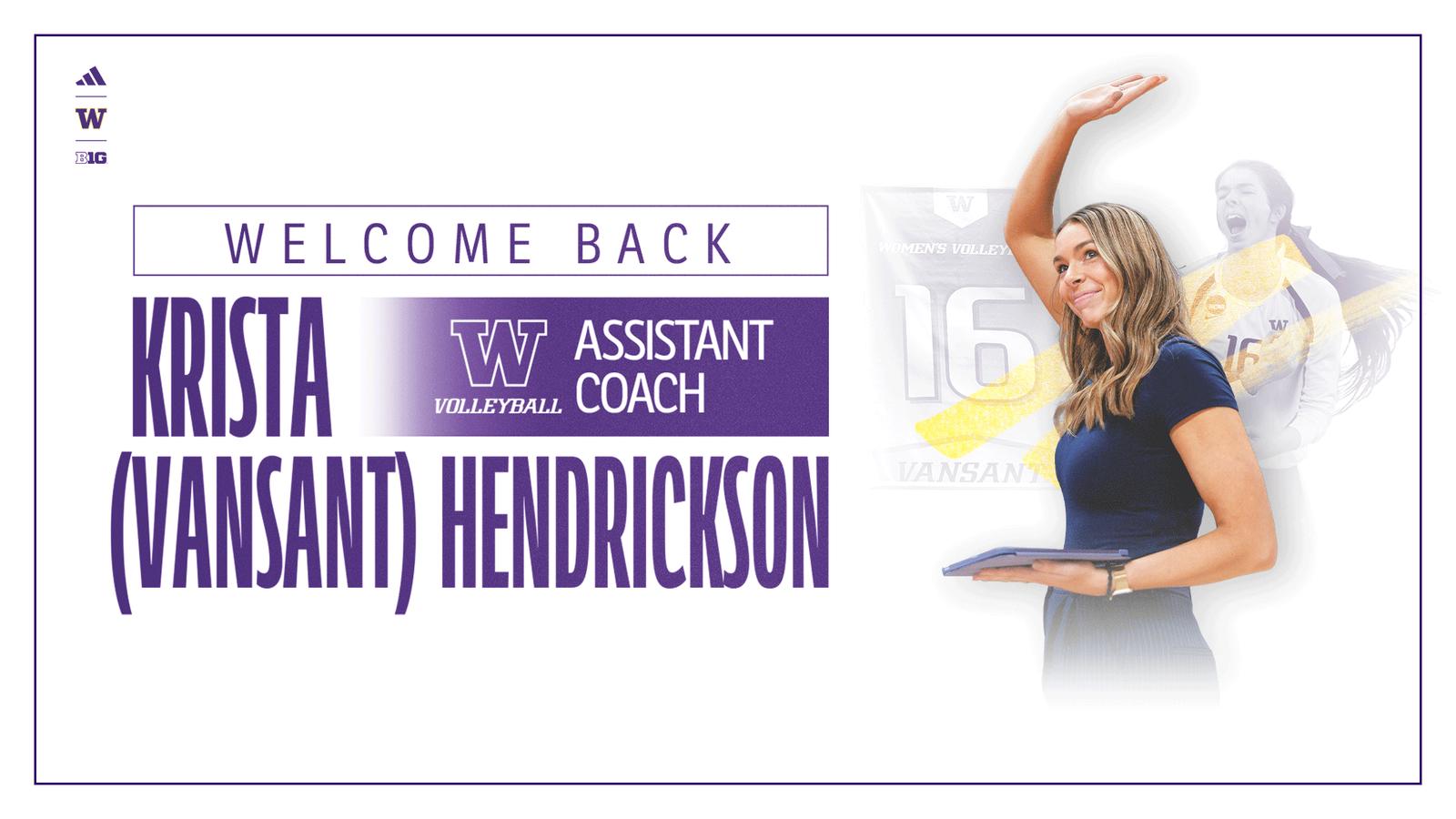 Krista Rothacker Hall Hall Of Famer Krista (Vansant) Hendrickson Returns To UW - University ...