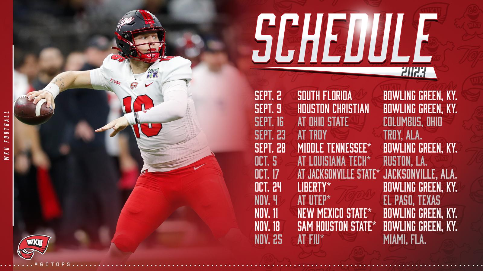 WKU Football Announces 2023 Schedule Western Kentucky University wku-football-announces-2023-schedule-western-kentucky-university