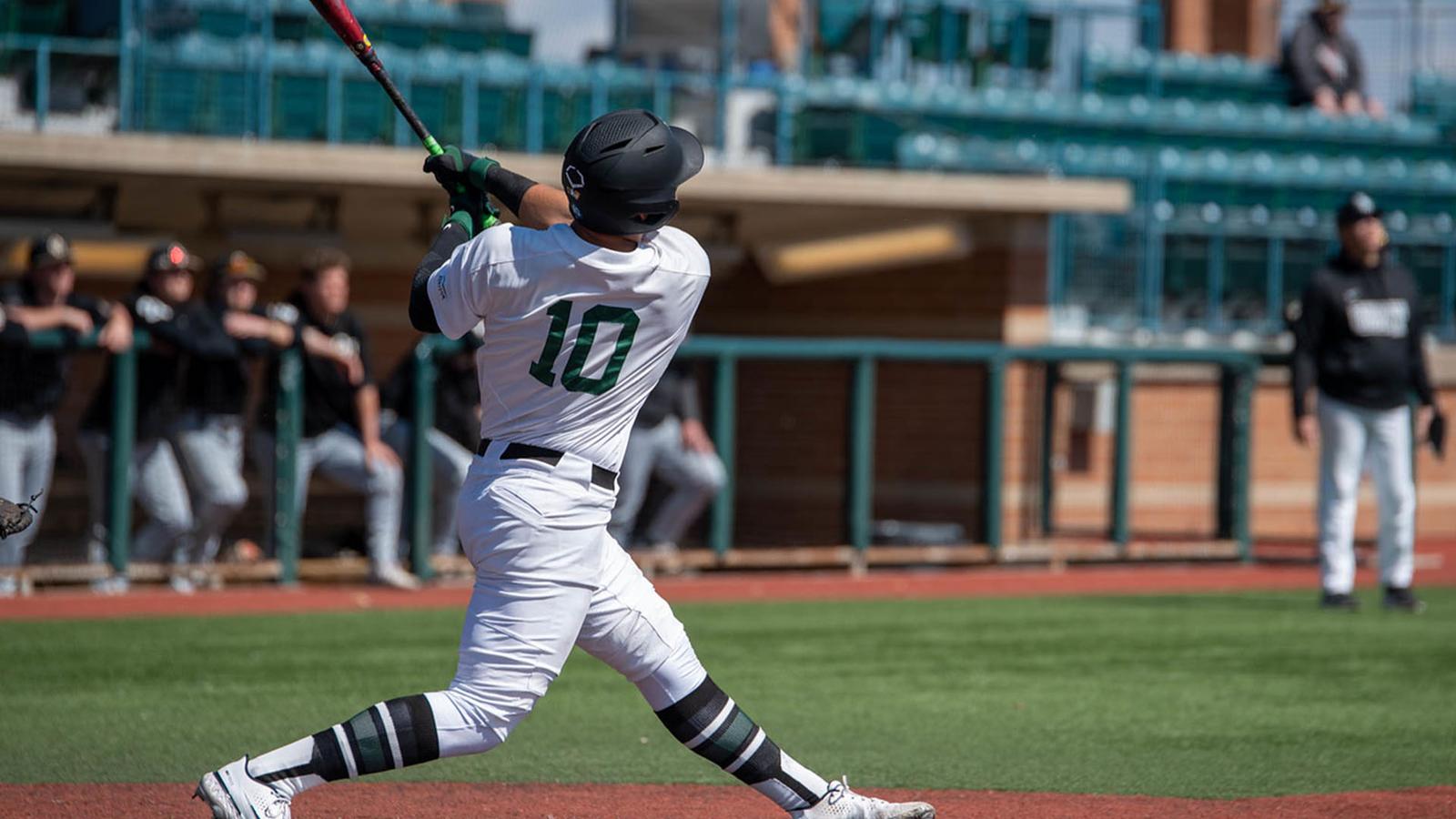 Ty Roder Raiders split doubleheader with Oakland - Wright State University Athletics