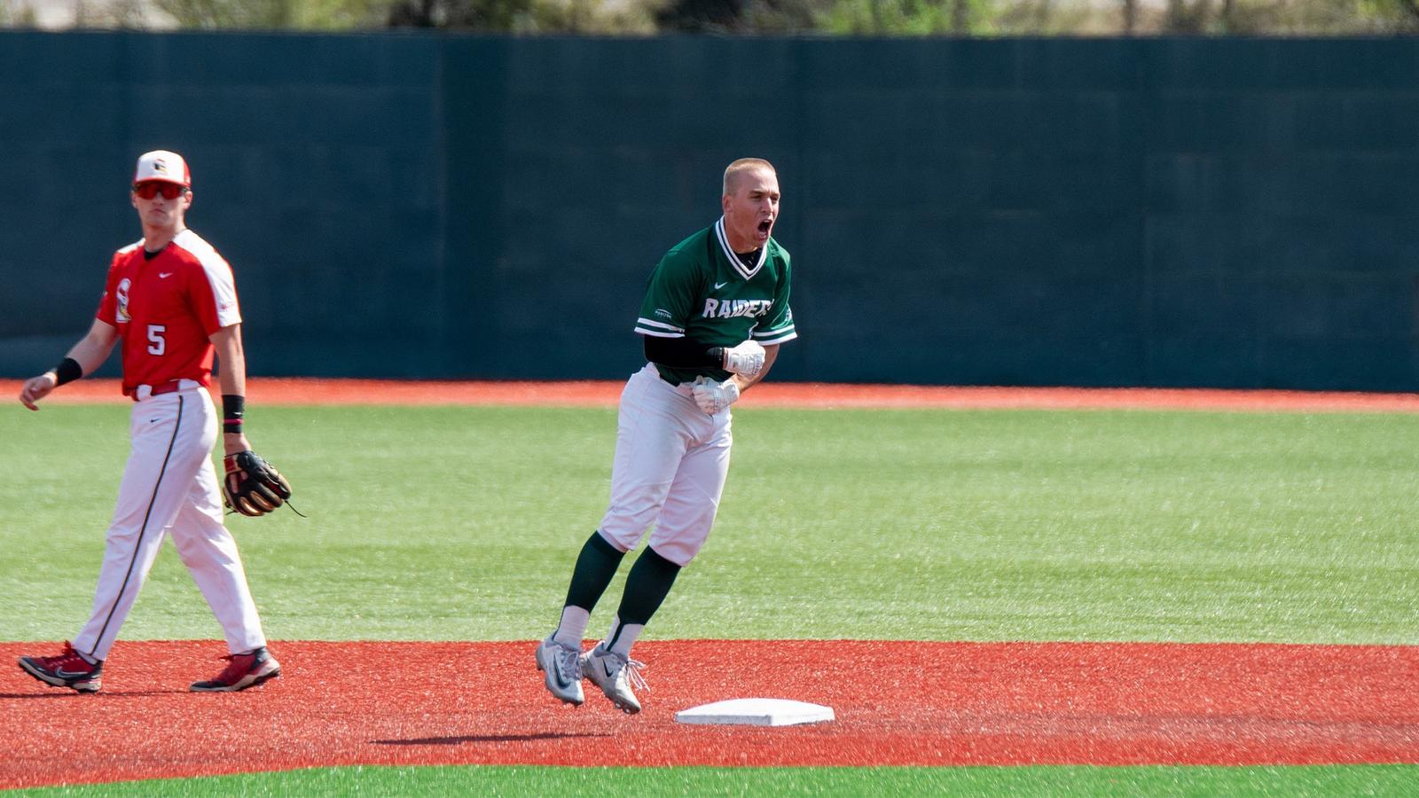 Ty Roder Baseball earns series sweep over Penguins - Wright State University ...