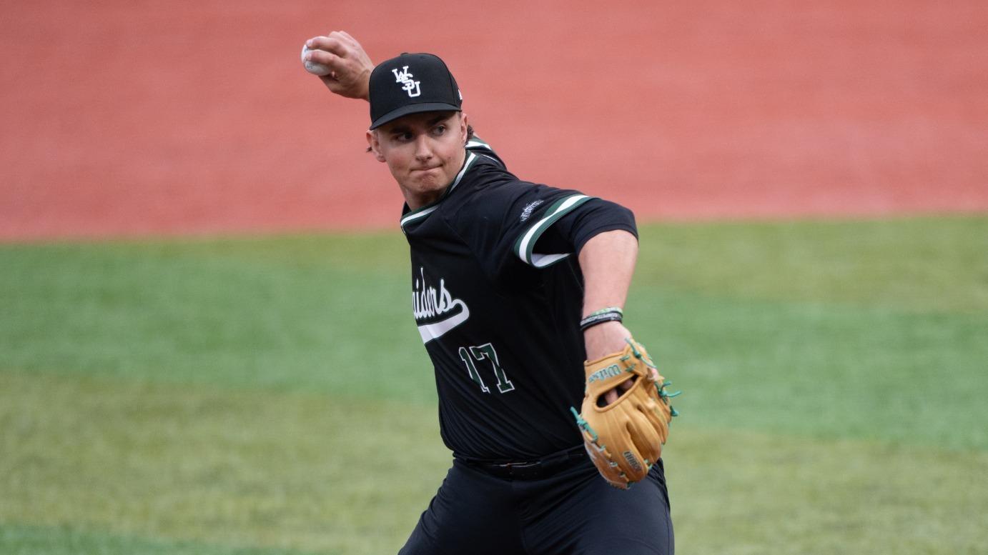 Ty Roder Pitching dominates as the Raiders pick up their first series win of ...