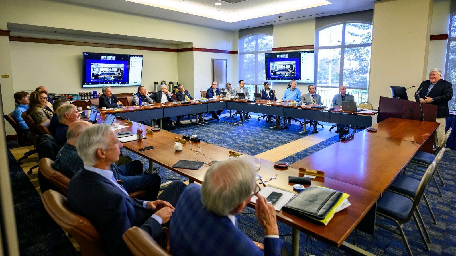 WVU Board of Governors Approves Athletics Resolution West Virginia