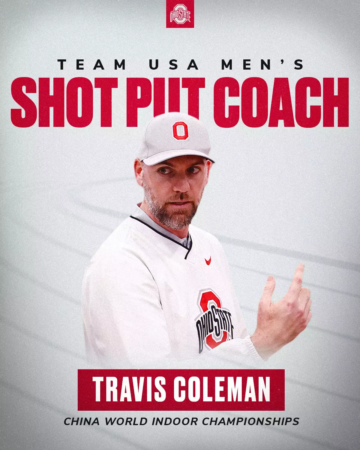 Travis Coleman Set to Coach Shot Put for Team USA at World Indoor ...