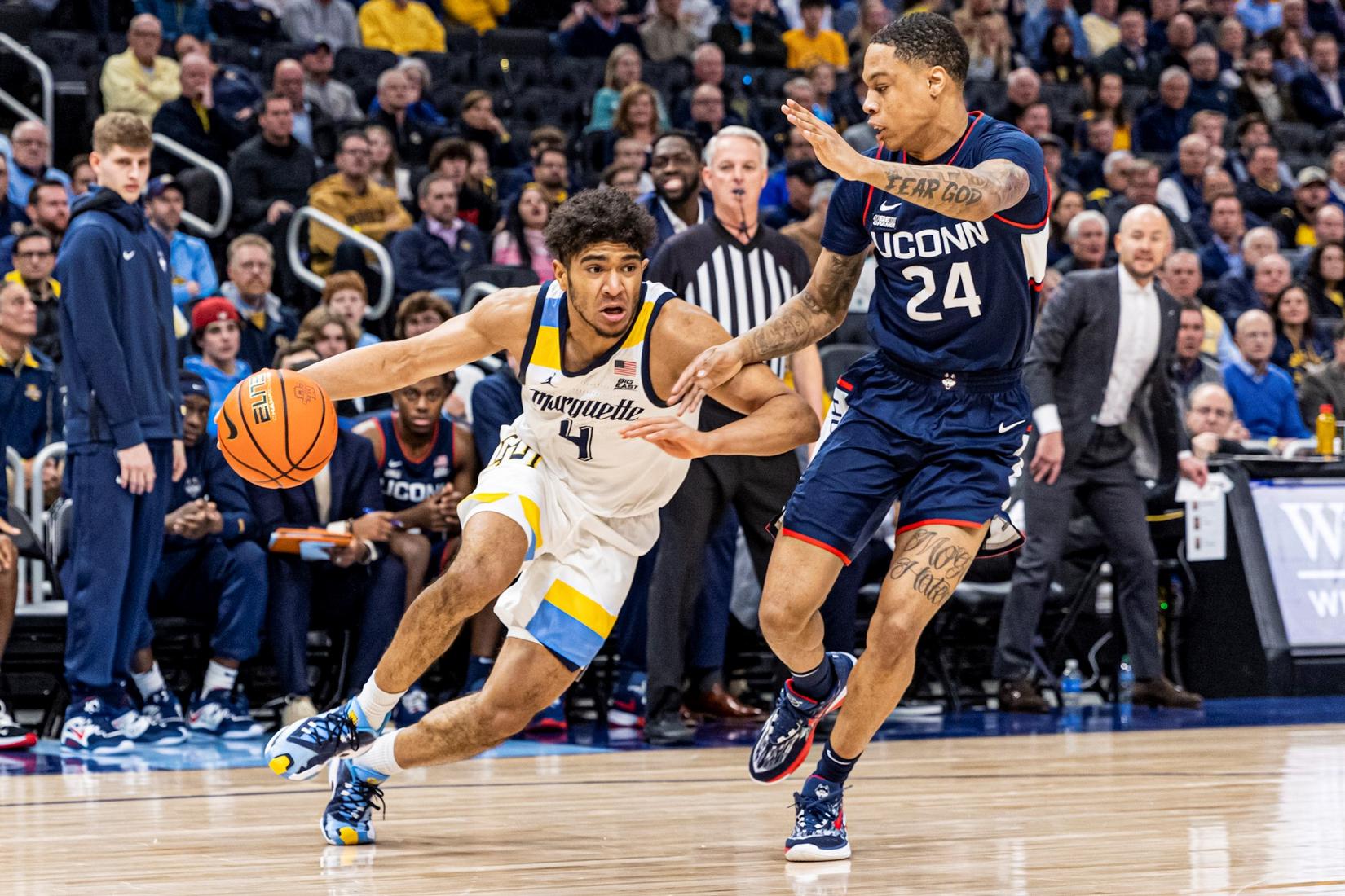 #MUBB tops No. 6 UConn, 82-76 - Marquette University Athletics
