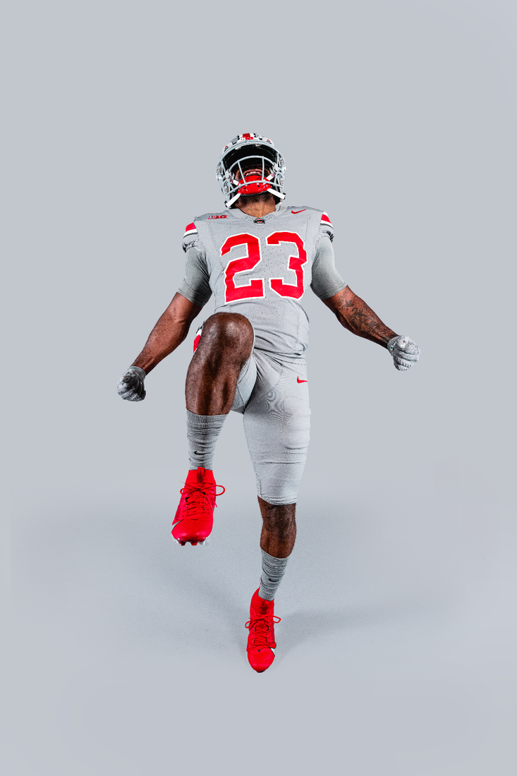 Ohio state jersey deals grey