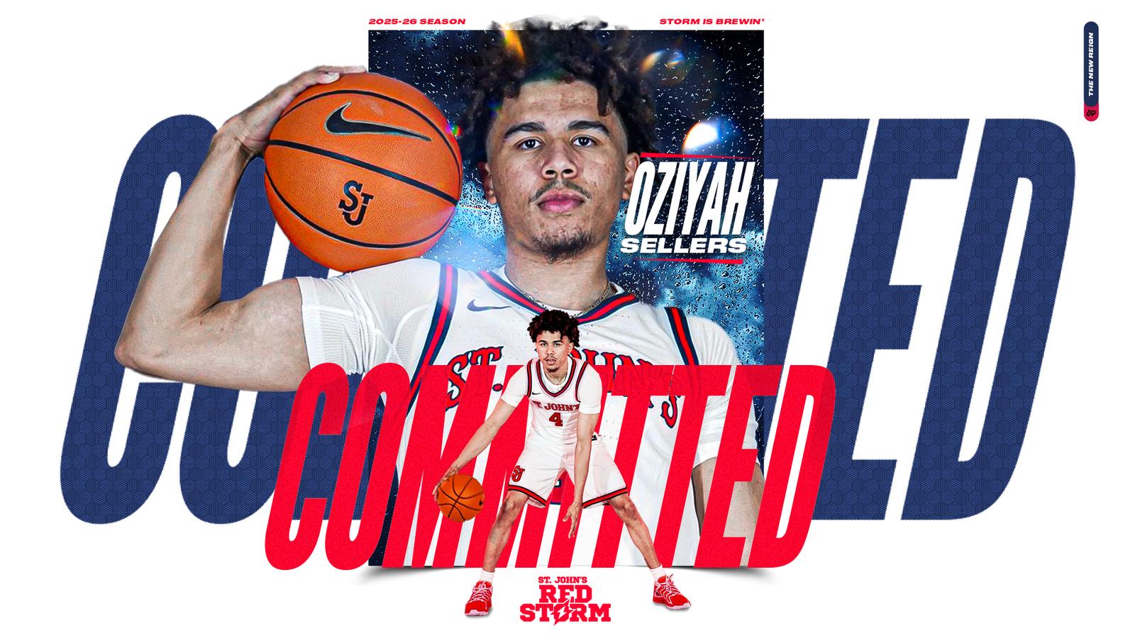St. John's Men's Basketball Signs Oziyah Sellers - St. John's St. John's Men's Basketball Signs Oziyah Sellers - St. John's