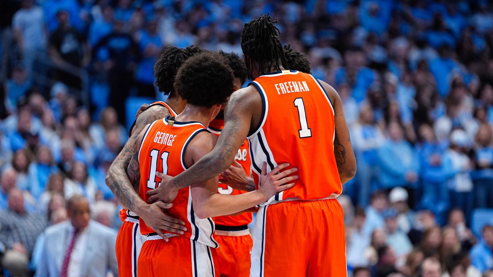 Syracuse Rally Falls Short Against #14/18 North Carolina Syracuse Rally Falls Short Against #14/18 North Carolina