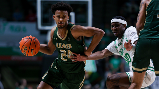 UAB Men s Basketball Erases 17 Point Deficit to Down North Texas