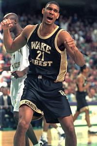Tim duncan wake forest jersey for outlet sale
